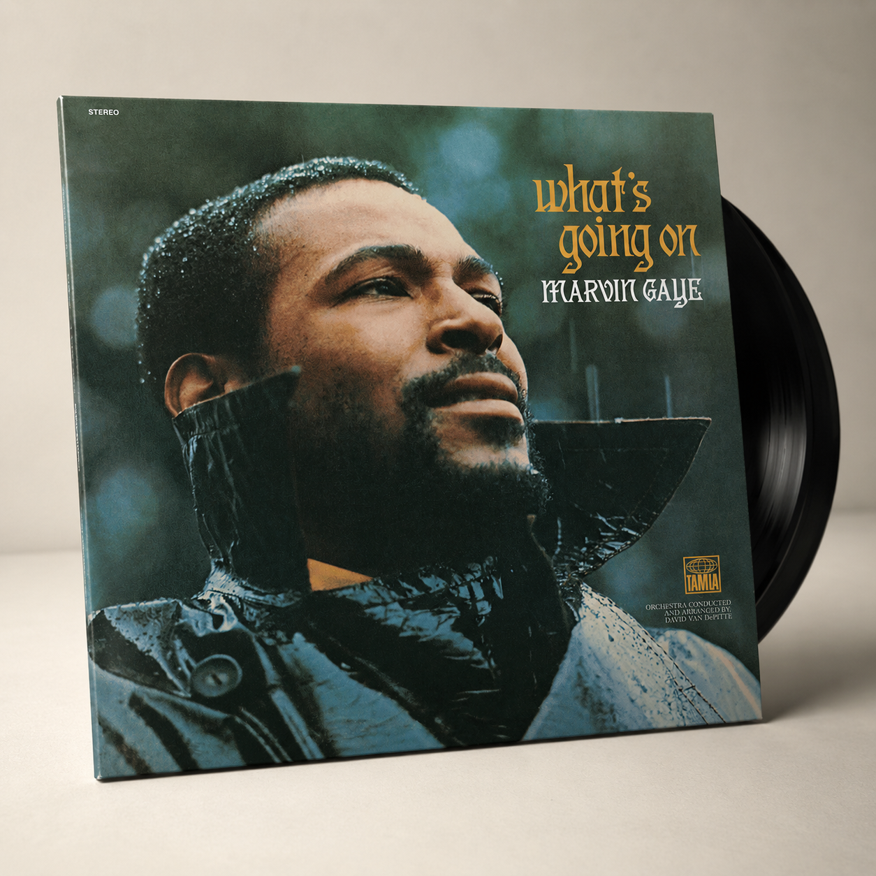 Marvin Gaye — What's Going On album cover